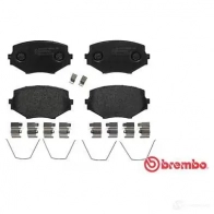 Тормозные колодки дисковые, комплект BREMBO P 49 020 800319 233 54 7513D635 - Изображение 7