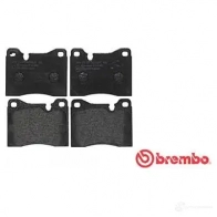 Тормозные колодки, комплект BREMBO 2043 7 7015D163 799678 p06002 - Изображение 3