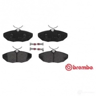 Тормозные колодки дисковые, комплект BREMBO 234 24 P 36 013 800235 7679D806 - Изображение 3