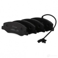 Тормозные колодки, комплект BREMBO p68061 800888 25173 25 172 - Изображение 2