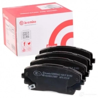Тормозные колодки, комплект BREMBO 25366 2 5365 p30053 800192 - Изображение 2