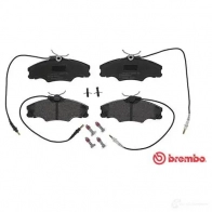 Тормозные колодки, комплект BREMBO 21749 800719 2 1724 p61056 - Изображение 3