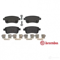 Тормозные колодки, комплект BREMBO 800881 2 4820 HNMUD p68054 - Изображение 3