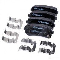 Тормозные колодки дисковые, комплект BREMBO 25678 P 30 068 800204 256 77 - Изображение 3