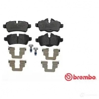 Тормозные колодки дисковые, комплект BREMBO 24290 799724 2428 9 P 06 052 - Изображение 6