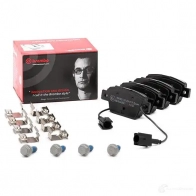 Тормозные колодки дисковые, комплект BREMBO 799963 25526 P 23 135 2 3714 - Изображение 2