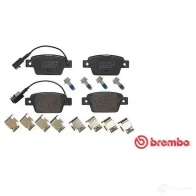 Тормозные колодки дисковые, комплект BREMBO 799963 25526 P 23 135 2 3714 - Изображение 6