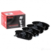 Тормозные колодки дисковые, комплект BREMBO 2 3993 P 30 023 23997 800165 - Изображение 2