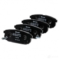 Тормозные колодки дисковые, комплект BREMBO 2 3993 P 30 023 23997 800165 - Изображение 3