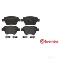 Тормозные колодки дисковые, комплект BREMBO 245 63 801174 8656D1456 P 85 114 - Изображение 8