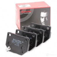 Тормозные колодки дисковые, комплект BREMBO 23382 P 78 016 800915 23 381 - Изображение 2