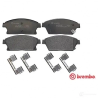 Тормозные колодки дисковые, комплект BREMBO P 59 077 2503 4 800666 25035 - Изображение 6