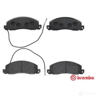Тормозные колодки дисковые, комплект BREMBO 800836 P 68 006 20928 2 0926 - Изображение 3