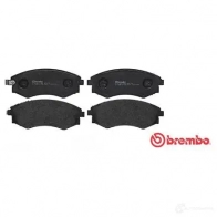 Тормозные колодки дисковые, комплект BREMBO 799832 21726 21 725 P 15 011 - Изображение 3