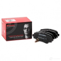 Тормозные колодки дисковые, комплект BREMBO 800346 25879 P 49 049 258 78 - Изображение 2