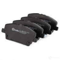 Тормозные колодки дисковые, комплект BREMBO P 28 037 800117 24 087 24405 - Изображение 3