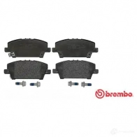 Тормозные колодки дисковые, комплект BREMBO P 28 037 800117 24 087 24405 - Изображение 6