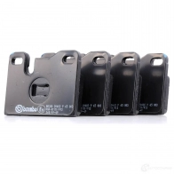 Тормозные колодки, комплект BREMBO 800795 2048 2 7045D252 p65003