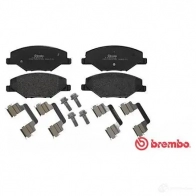 Тормозные колодки дисковые, комплект BREMBO D17769006 801181 25 681 P 85 121 - Изображение 3