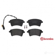Тормозные колодки, комплект BREMBO 25291 800885 p68058 246 93 - Изображение 3