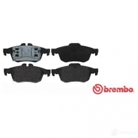 Тормозные колодки дисковые, комплект BREMBO 800884 25 265 P 68 057 25266 - Изображение 3