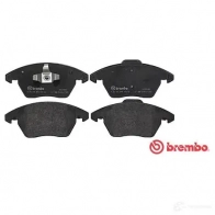 Тормозные колодки дисковые, комплект BREMBO P 85 105 23 587 801165 23589 - Изображение 6