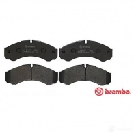 Тормозные колодки, комплект BREMBO pa6017 2Q4Q1UR 801261 2912 1 - Изображение 3