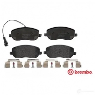 Тормозные колодки, комплект BREMBO 799931 20 261 p23100 24294 - Изображение 3