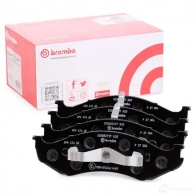 Тормозные колодки дисковые, комплект BREMBO 21823 218 22 P 37 004 800259 - Изображение 2