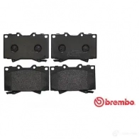 Тормозные колодки дисковые, комплект BREMBO P 83 048 800984 23525 23 524 - Изображение 3