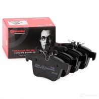 Тормозные колодки дисковые, комплект BREMBO 800463 253 53 P 50 122 25354 - Изображение 2