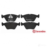 Тормозные колодки дисковые, комплект BREMBO 209 68 P 06 012 21064 799687 - Изображение 6