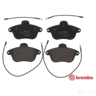 Тормозные колодки, комплект BREMBO 21507 p61046 2 1504 800709 - Изображение 3