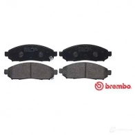 Тормозные колодки дисковые, комплект BREMBO 2 4227 800604 24228 P 56 096 - Изображение 7