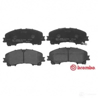 Тормозные колодки дисковые, комплект BREMBO P 56 106 800610 22118 22 117 - Изображение 7