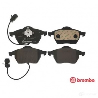 Тормозные колодки дисковые, комплект BREMBO 801092 20678 P 85 026 2 0676 - Изображение 7