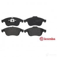 Тормозные колодки дисковые, комплект BREMBO 800872 24870 24 709 P 68 045 - Изображение 3