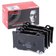 Тормозные колодки дисковые, комплект BREMBO P 56 089 2492 0 24994 800601 - Изображение 2