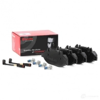 Тормозные колодки дисковые, комплект BREMBO 2400 7 P 50 050 800395 D19949224 - Изображение 2