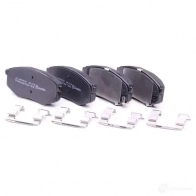 Тормозные колодки дисковые, комплект BREMBO 2 5187 800194 25188 P 30 055 - Изображение 3