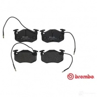 Тормозные колодки, комплект BREMBO p61029 20636 2063 5 800696 - Изображение 3