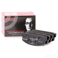 Тормозные колодки дисковые, комплект BREMBO P 49 036 7186D482 800334 240 45 - Изображение 2