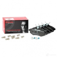 Тормозные колодки дисковые, комплект BREMBO P 61 074 8340D1219 800737 23 407 - Изображение 2