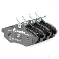 Тормозные колодки дисковые, комплект BREMBO P 61 074 8340D1219 800737 23 407 - Изображение 3