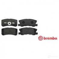 Тормозные колодки дисковые, комплект BREMBO 23583 P 54 031 800512 2 3582 - Изображение 6
