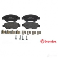 Тормозные колодки, комплект BREMBO 2439 3 p68049 800876 BQIL4 - Изображение 3
