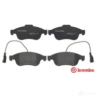 Тормозные колодки, комплект BREMBO 25180 p23148 2 4538 799976 - Изображение 7