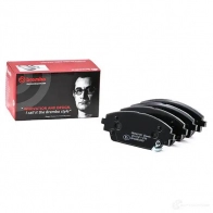 Тормозные колодки дисковые, комплект BREMBO 800347 25 875 25876 P 49 050 - Изображение 2