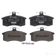 Тормозные колодки, комплект BREMBO p41003x 8020584068908 6C4N KF1 1422938892 - Изображение 3