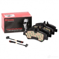 Тормозные колодки дисковые, комплект BREMBO 2919 0 8431D1317 800429 P 50 084 - Изображение 2